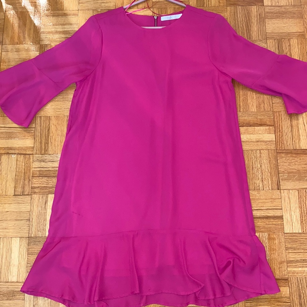 Pink midi dress from Simons